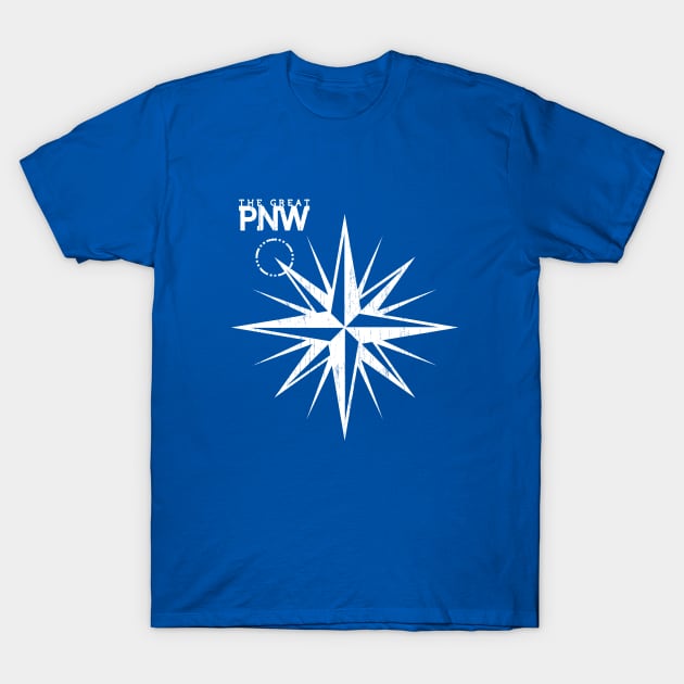 PNW Compass T-Shirt by dustbrain